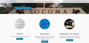 Community CIO completed a responsive design for SOCOMAHOA.com